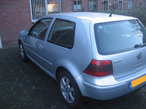 auto, oprit, thuis