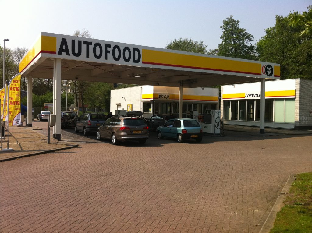 Autofood, tankstation, krimpen ad IJssel, wasstraat