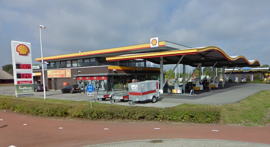 automaas shell tankstation