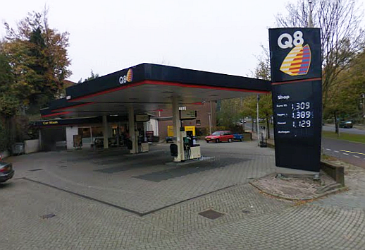 Q8, arnhem, tankstation