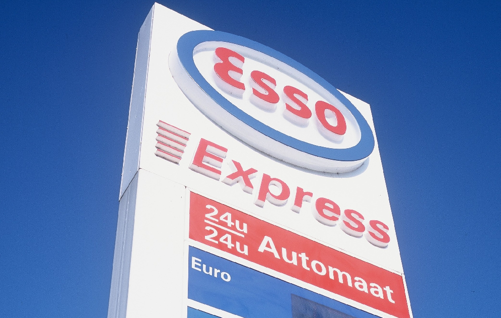 esso express, prijzenbord