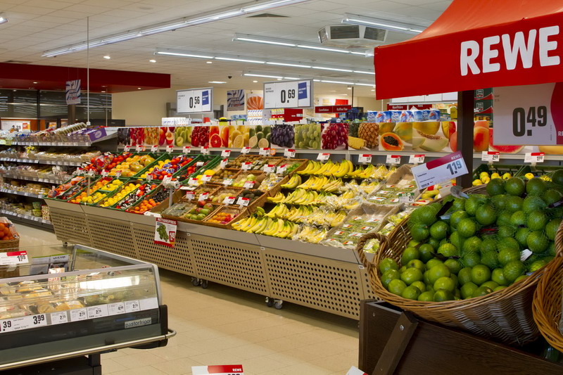 Rewe, supermarkt, retail