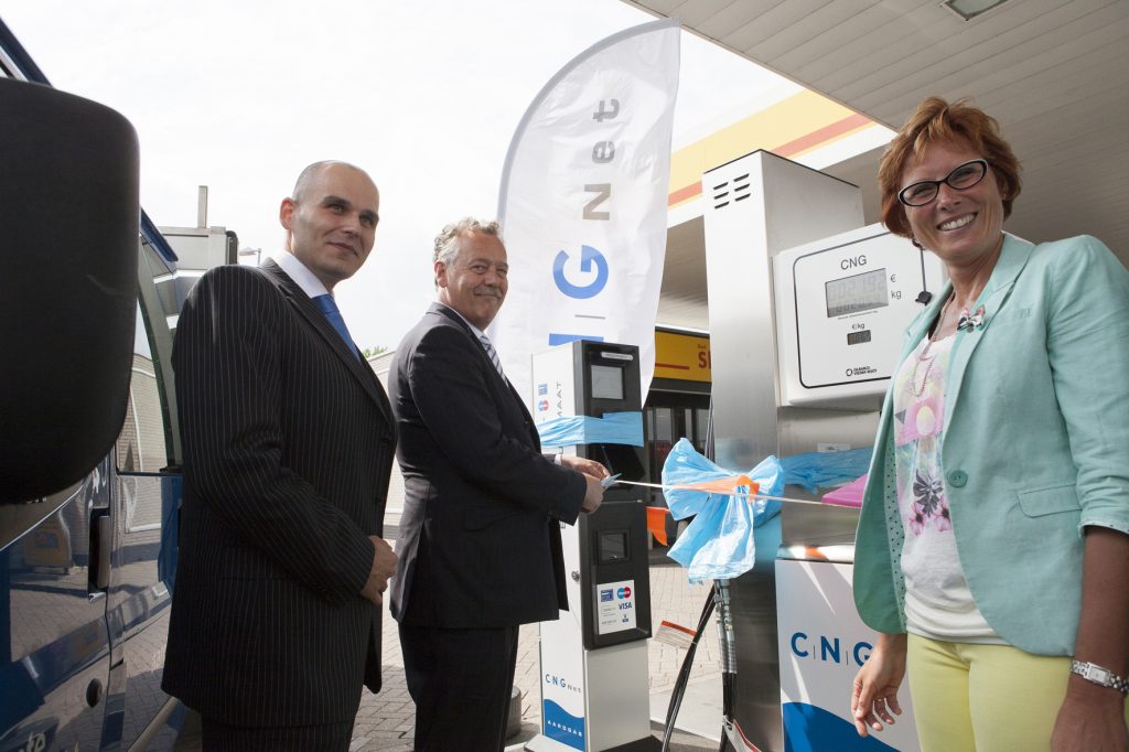 CNG Net, opening, tankstation, Maarssen, aardgas