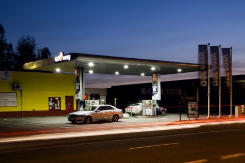 q8, tankstation, LEd-verlichting, Bever Innovations, LED-lampen