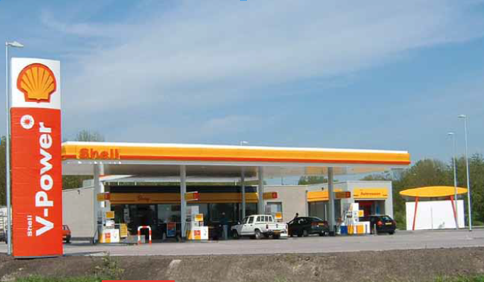 Shell, tankstation, Maarsseveen