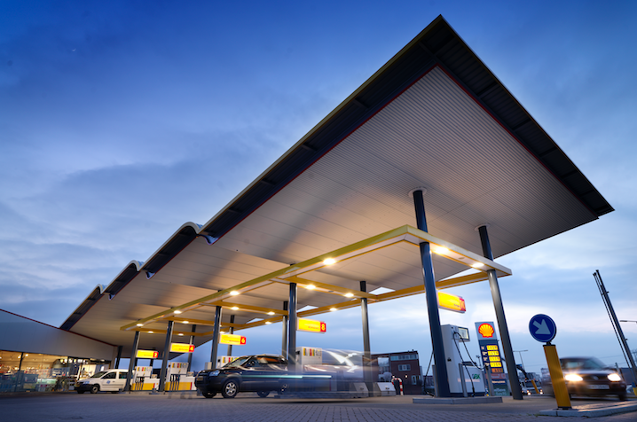 Shell, tankstation, nesselande, rotterdam, van der knaap