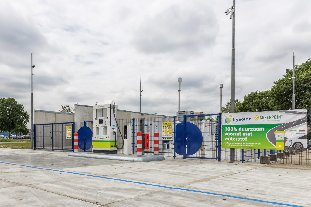 Waterstoftankstation Hysolar Nieuwegein