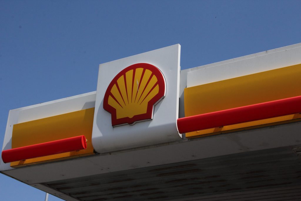 Shell logo tankstation