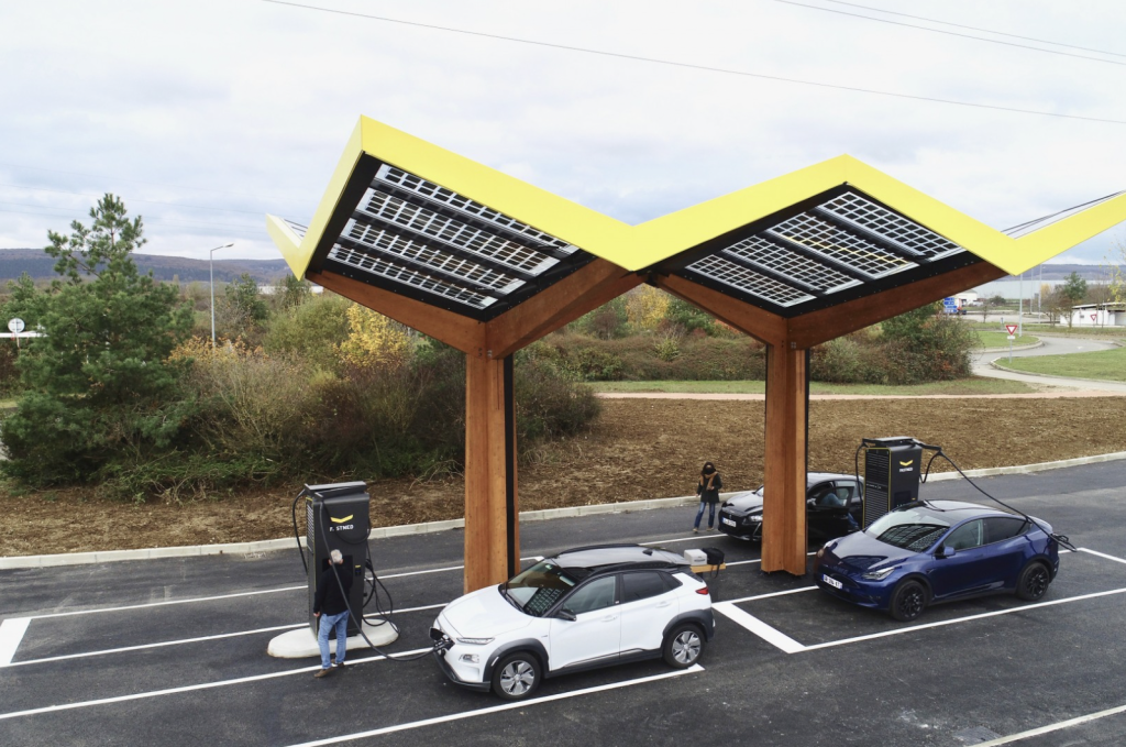 Fastned snellaadstations Frankrijk