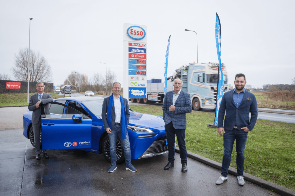 Waterstoftankstation Veenendaal overeenkomst