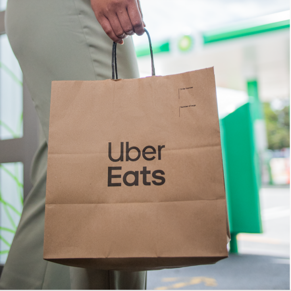 Uber Eats bezorging BP