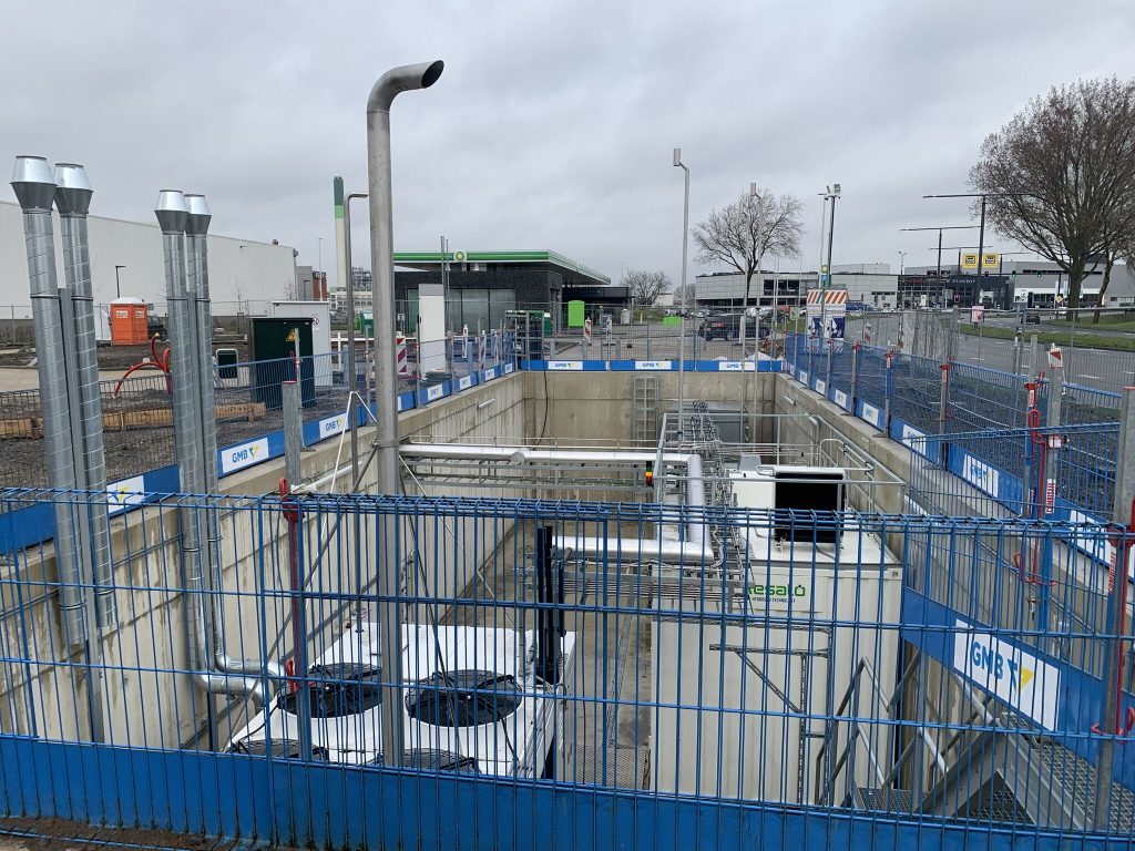 Greenpoint: bouw eerste ondergrondse waterstofstation van Europa vordert gestaag